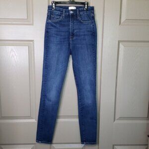 7 For All Mankind the ultra-high rise skinny Blue Women's Jeans Size 26